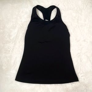 Athleta Black Racerback Tank Top